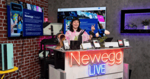 Newegg livestream feature