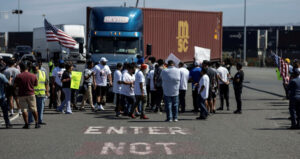AB5 Oakland protest feature