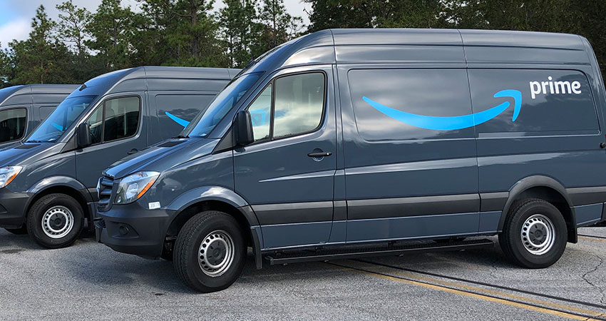 Amazon DSP vans feature