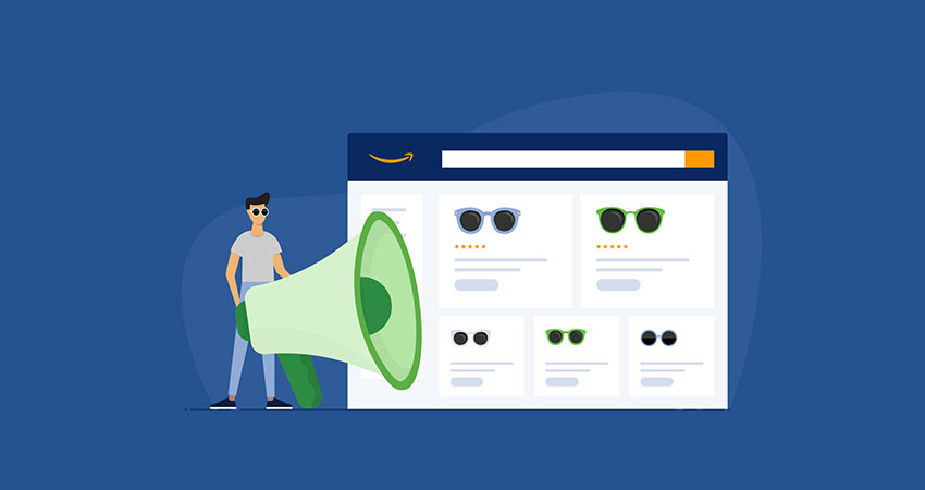 Amazon marketing illustration feature