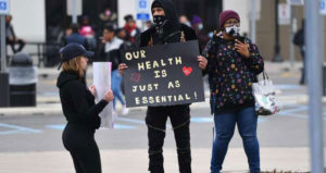 Amazon Staten Island walkout 3.20