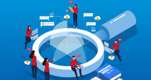 martech magnifying glass