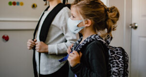 back-to-school 2021 masked girl feature