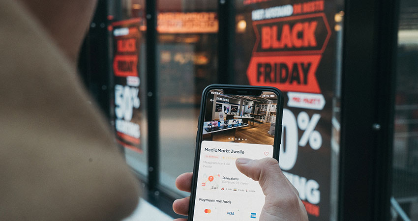 Black Friday mobile feature