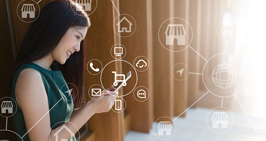 personalization chick on phone