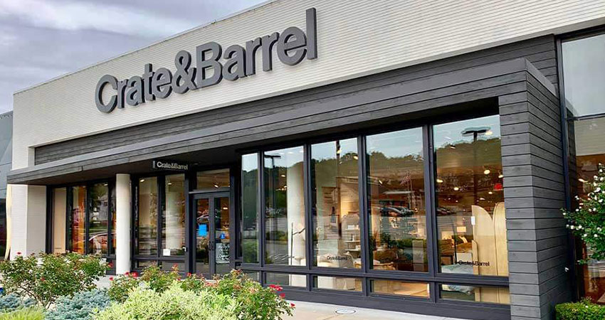 crate & barrel exterior feature
