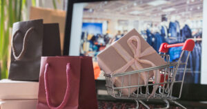 Cyber Monday cart illustration feature