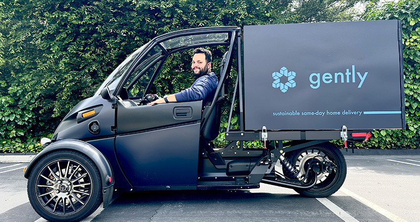 Urban fulfillment Gently EV feature