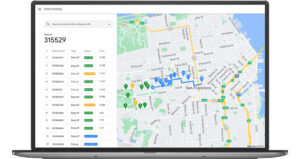 Google Last Mile Fleet Solution feature