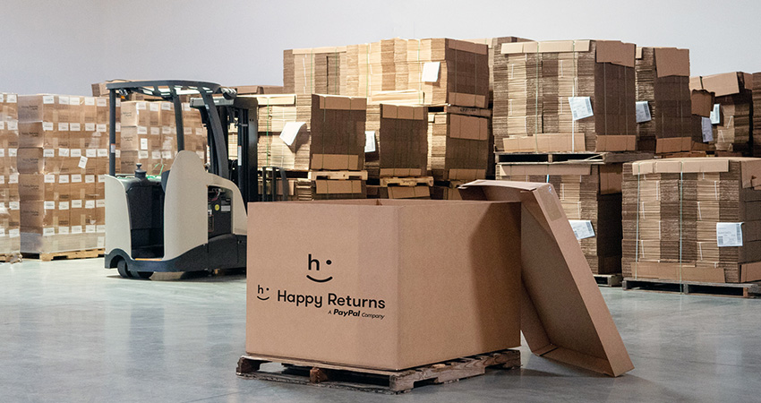 Happy Returns Geodis integration feature