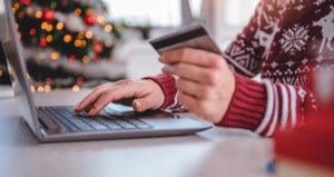 holiday shopping online