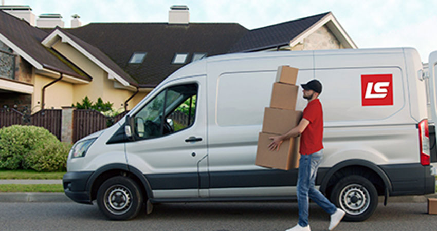 LaserShip delivery feature