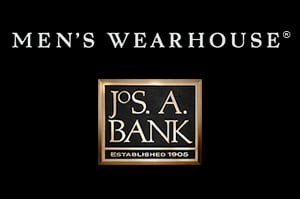 Men's Wearhouse and Jos. A. Bank logos
