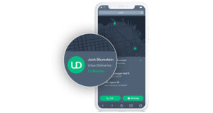 Onfleet mobile dash feature
