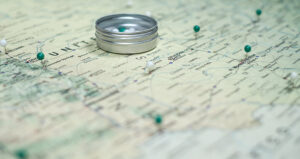 ecommerce network design map pins feature