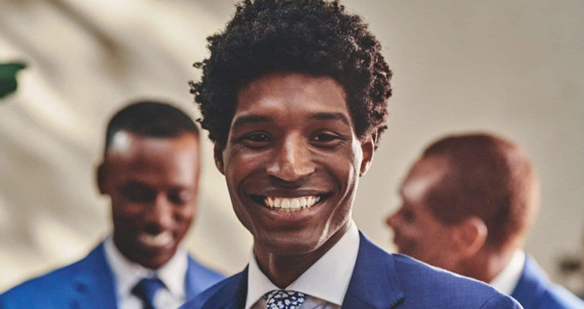 Tailored Brands groomsmen feature