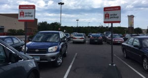 Target curbside pickup