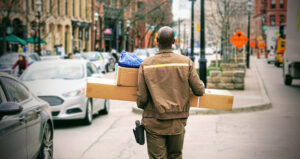 UPS delivery driver feature