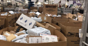 USPS sort center 2020 peak overload feature