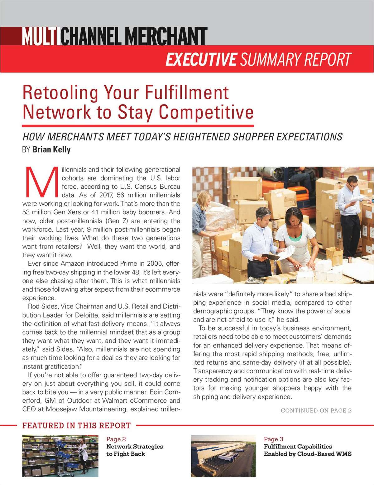 Retooling Your Fulfillment Network to Stay Competitive