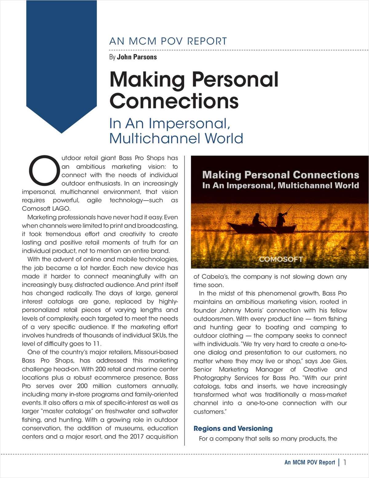 Bass Pro Shops Personalizes the Catalog Experience