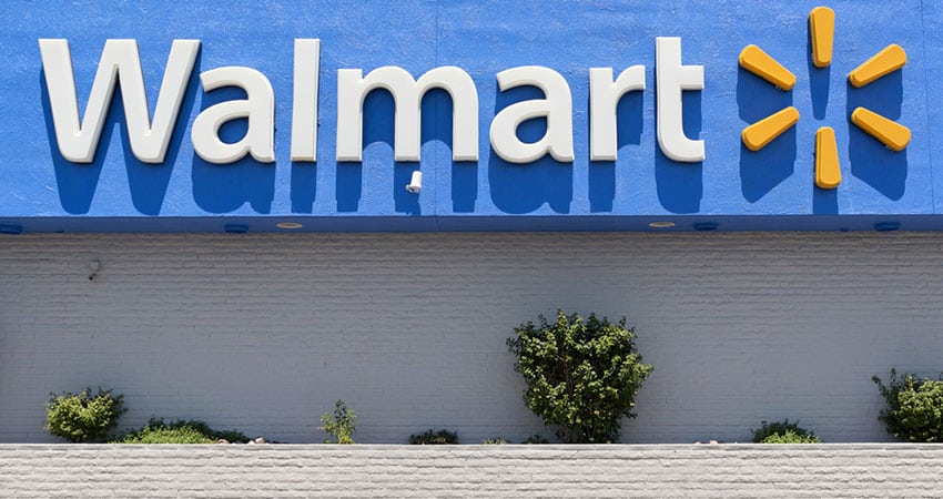 walmart exterior feature