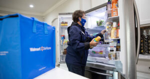 Walmart InHome fridge feature