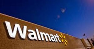 Walmart store exterior feature
