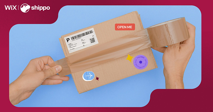 Wix and Shippo feature